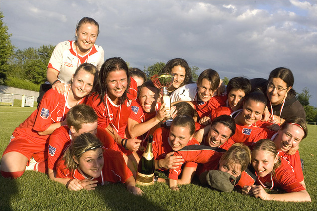 Les Fédinoises vainqueur de la Coupe d'Alsace (photo : LAFA)