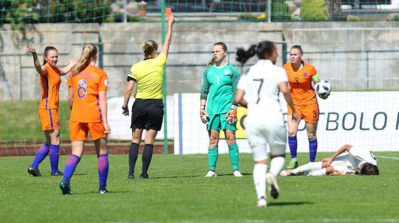 A dix, les Pays-Bas ont failli s'imposer face à l'Allemagne A dix, les Pays-Bas ont failli s'imposer face à l'Allemagne