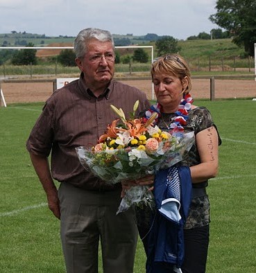 Annick Di Stéfano, pièce maitresse du club, a été mise à l'honneur pour toute sa carrière (crédit photo DR)