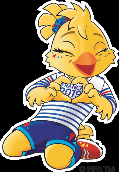 Coupe du Monde 2019 - Ettie, la mascotte dévoilée Coupe du Monde 2019 - Ettie, la mascotte dévoilée