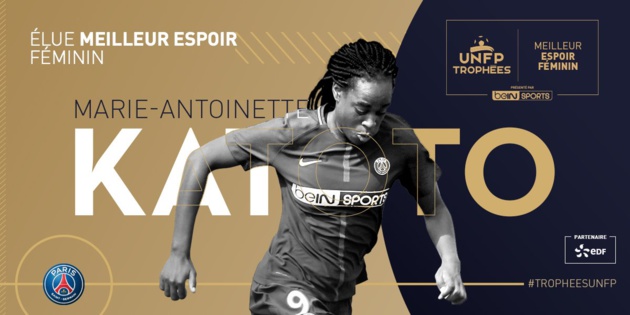 #D1F - Trophées UNFP : Dzsenifer MAROZSAN meilleure joueuse, Marie-Antoinette KATOTO meilleure espoir