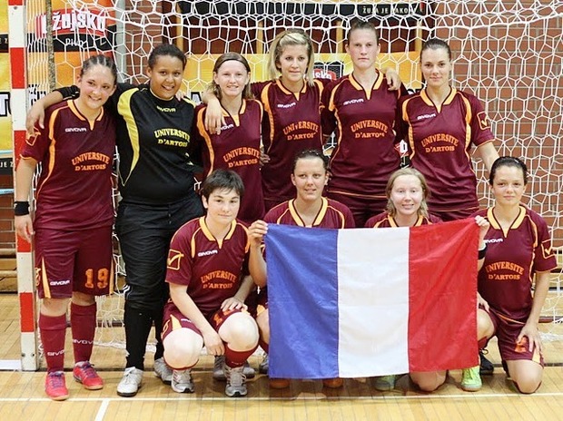 Championnat d'Europe universitaire de futsal : Artois Liévin s'incline en finale