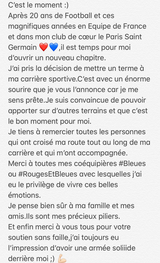 Laure BOULLEAU jouera son dernier match jeudi soir Laure BOULLEAU jouera son dernier match jeudi soir