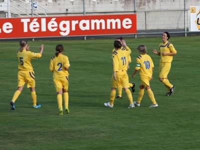 Les Briochines entament leur saison de la plus belle des manières (crédit photo Sébastien Duret)