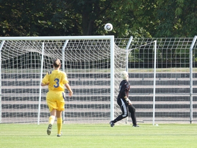 Le premier but de D1 sur cette photo a été inscrit par Julie Berger (photo : Sébastien Duret)