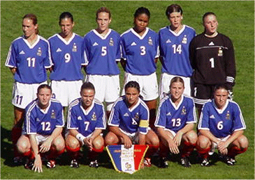 17 août 2002, le onze tricolore face à l'Allemagne