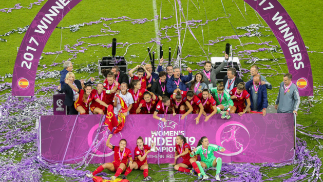 L'Espagne tenante du titre avec la France et la Suisse dans le groupe A (photo UEFA)