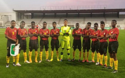 Le Ghana lors de son premier match de la phase de qualification Le Ghana lors de son premier match de la phase de qualification