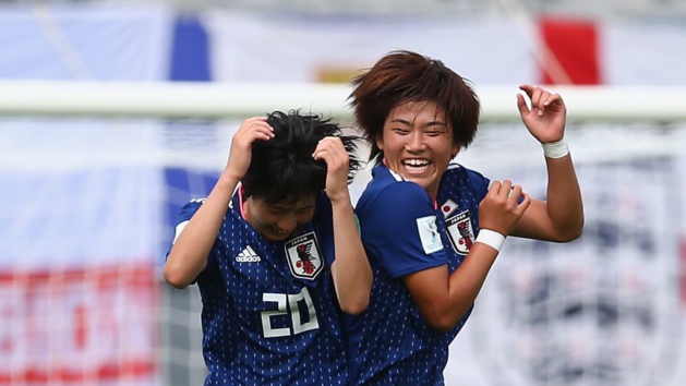 Endo, à gauche, buteuse et passeuse (photo FIFA.com) Endo, à gauche, buteuse et passeuse (photo FIFA.com)