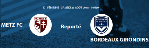 #D1F - J1 : METZ - BORDEAUX reporté