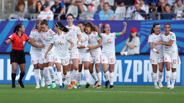 La Rojita a marqué le but victorieux juste après la reprise (photo FIFA.com) La Rojita a marqué le but victorieux juste après la reprise (photo FIFA.com)