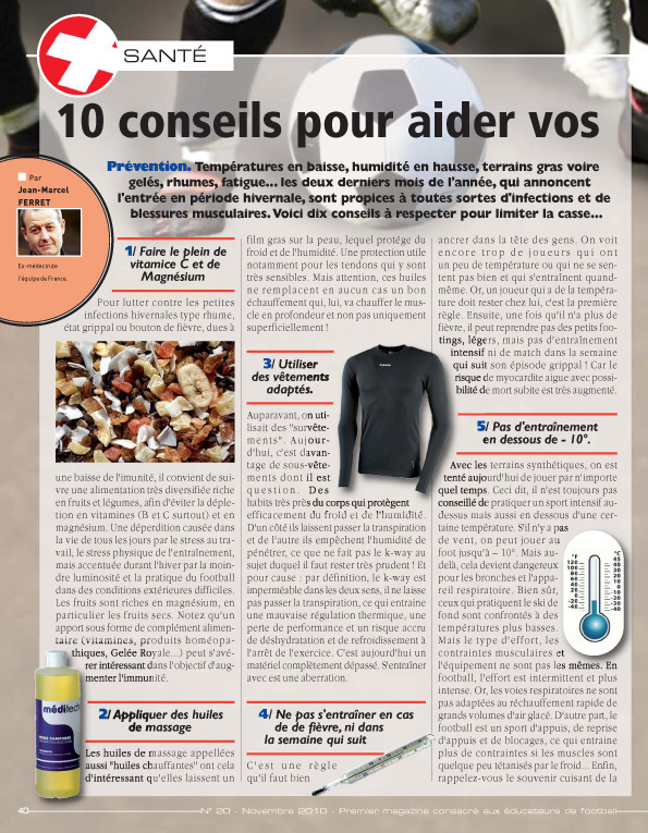 Vestiaires - Numéro 20 : 10 conseils pour affronter l'hiver... Vestiaires - Numéro 20 : 10 conseils pour affronter l'hiver...