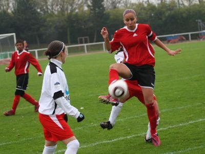 La capitaine Meflah et Bagneux ont failli faire chuter le leader (photo : Eric Levecot)