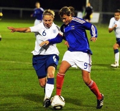 La capitaine tricolore Claire Lavogez (Photo : PQR)