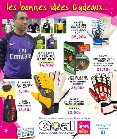 GOAL FOOT : des idées pour Noël... GOAL FOOT : des idées pour Noël...