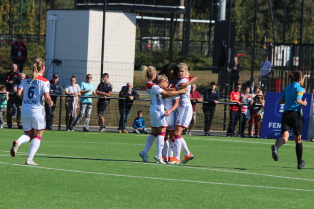 Les attaquantes lyonnaises dans le top 10 (photo EAG)
