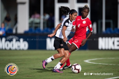La capitaine du Costa Rica, Shirley Cruz La capitaine du Costa Rica, Shirley Cruz