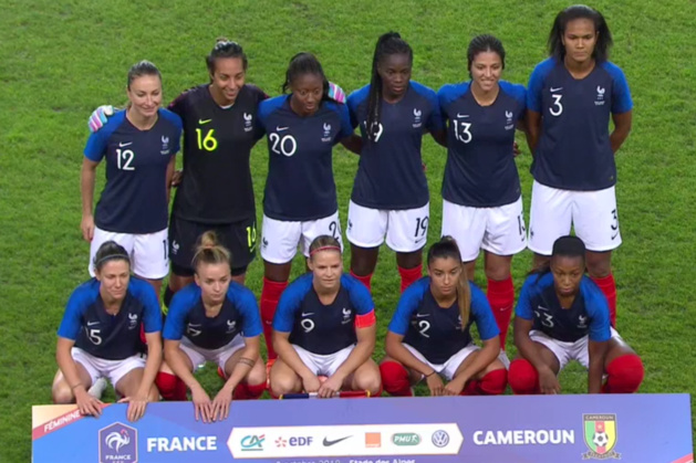 Bleues - La FRANCE a accéléré en seconde période face au CAMEROUN Bleues - La FRANCE a accéléré en seconde période face au CAMEROUN