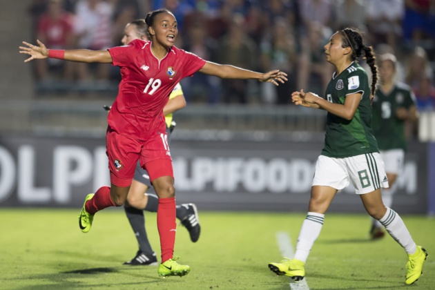 Lineth Cedeño auteur du second but panaméen (photo CONCACAF)