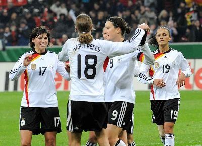 La sélection, vitrine du football féminin (Photo : Thomas Thienel)