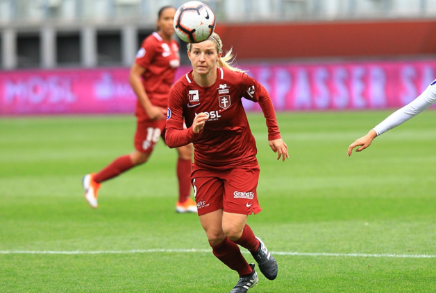 Meryll Wenger a inscrit le penalty (photo FC Metz) Meryll Wenger a inscrit le penalty (photo FC Metz)
