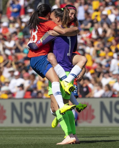 La Parisienne Endler, capitaine de la sélection chilienne qui a décroché une victoire historique La Parisienne Endler, capitaine de la sélection chilienne qui a décroché une victoire historique