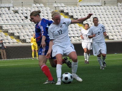 Les Bleues retrouveront la Nouvelle-Zélande (photo : S. Duret) Les Bleues retrouveront la Nouvelle-Zélande (photo : S. Duret)