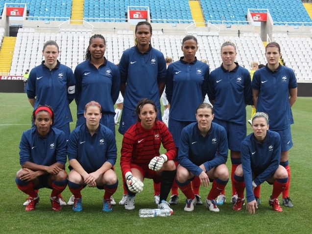 Une rencontre riche en buts pour les Bleues