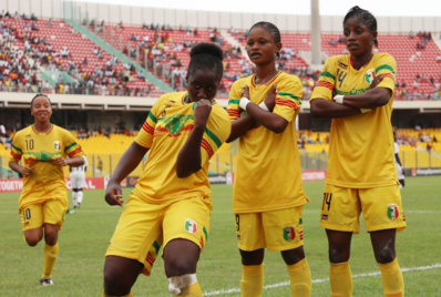 Les Maliennes en course pour les demies Les Maliennes en course pour les demies