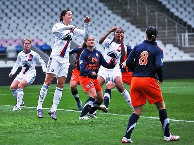 Lyon 1-0 Montpellier à l'aller (photo : Van Gol)