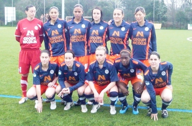 Montpellier, actuel 2e de Division 1