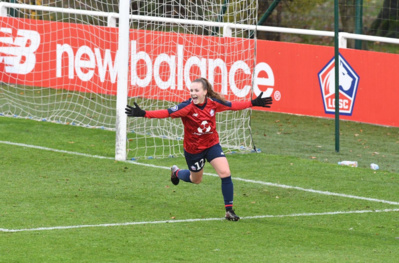Dufour a inscrit son premier but en D1 (photo LOSC) Dufour a inscrit son premier but en D1 (photo LOSC)