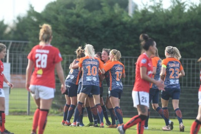 Les Montpelliéraines continuent leur ascension (photo MHSC) Les Montpelliéraines continuent leur ascension (photo MHSC)