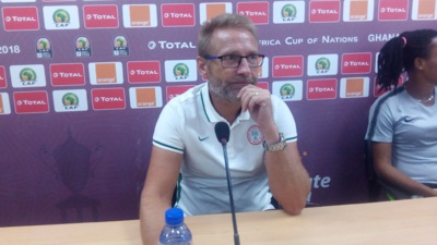 Thomas Dennerby lors de la CAN remportée par le Nigeria
