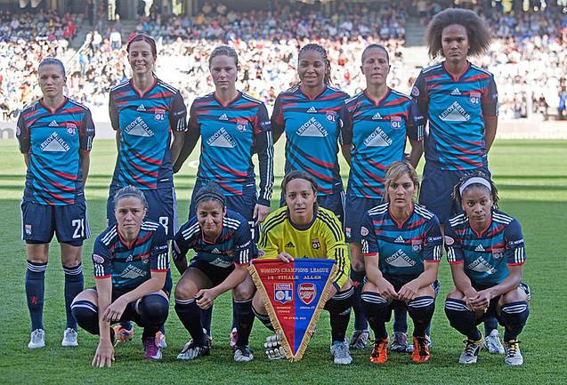 L'Olympique Lyonnais (photo : Van Gol)