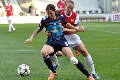 Lotta Schelin, auteur des deux buts du match aller