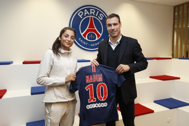 Nadia Nadim => Paris Saint-Germain