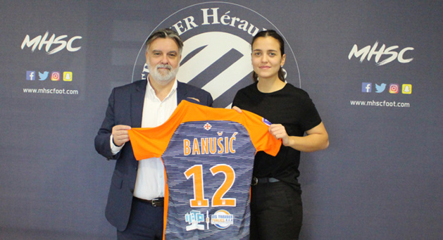 Marija Banušić => Montpellier HSC Marija Banušić => Montpellier HSC