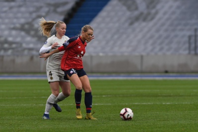 Tolmais face à Dudek (photo LOSC)