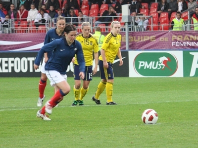 Bussaglia a transformé le penalty sans trembler (Photos : Sebastien Duret)