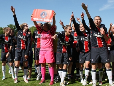 Les Parisiennes fêtent leur première qualification européenne (photo : W. Morice/Le Moustic Production)