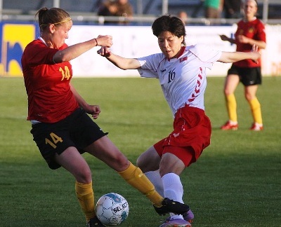 Après un an sans match, la Belgique a disposé de la Corée du Nord qui prépare le Mondial (photo : vrouwenteam.be)