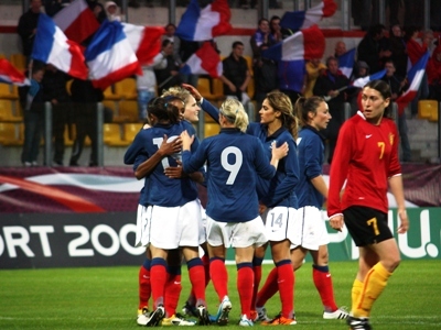 Les Bleues écrasent la Belgique pour leur dernière Les Bleues écrasent la Belgique pour leur dernière