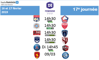 #D1F - J17 : le programme #D1F - J17 : le programme