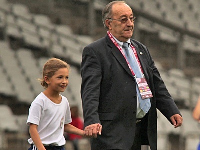 Aimé Mignot est toujours un fervant supporter des Bleues Aimé Mignot est toujours un fervant supporter des Bleues