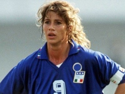Carolina Morace totalise 153 sélections avec l'Italie (photo : UEFA.com) Carolina Morace totalise 153 sélections avec l'Italie (photo : UEFA.com)