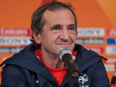 Bruno Bini : "Faire un gros match contre l'Allemagne, mais l'objectif reste le quart"