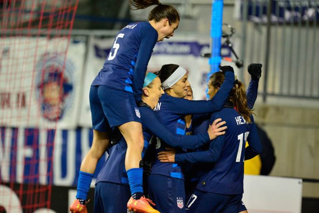 Shebelieves Cup 2019 Etats Unis Rejoint Sur Le Fil Par Le -