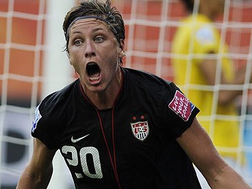 Wambach a arraché l'égalisation (photo : OA) Wambach a arraché l'égalisation (photo : OA)