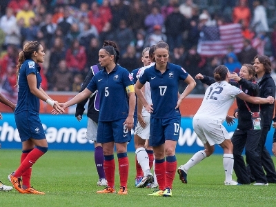 Les Bleues sont éliminées mais sortent avec les honneurs (photo : Eric Baledent)